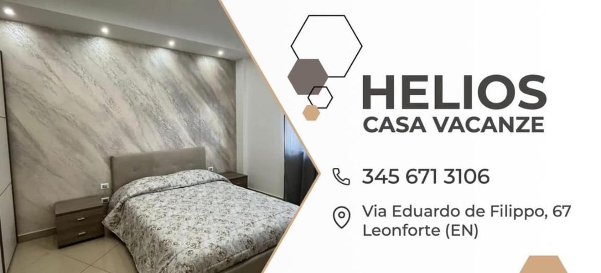 Casa Vacanza Helios Leonforte Esterno foto